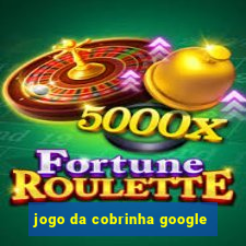 jogo da cobrinha google